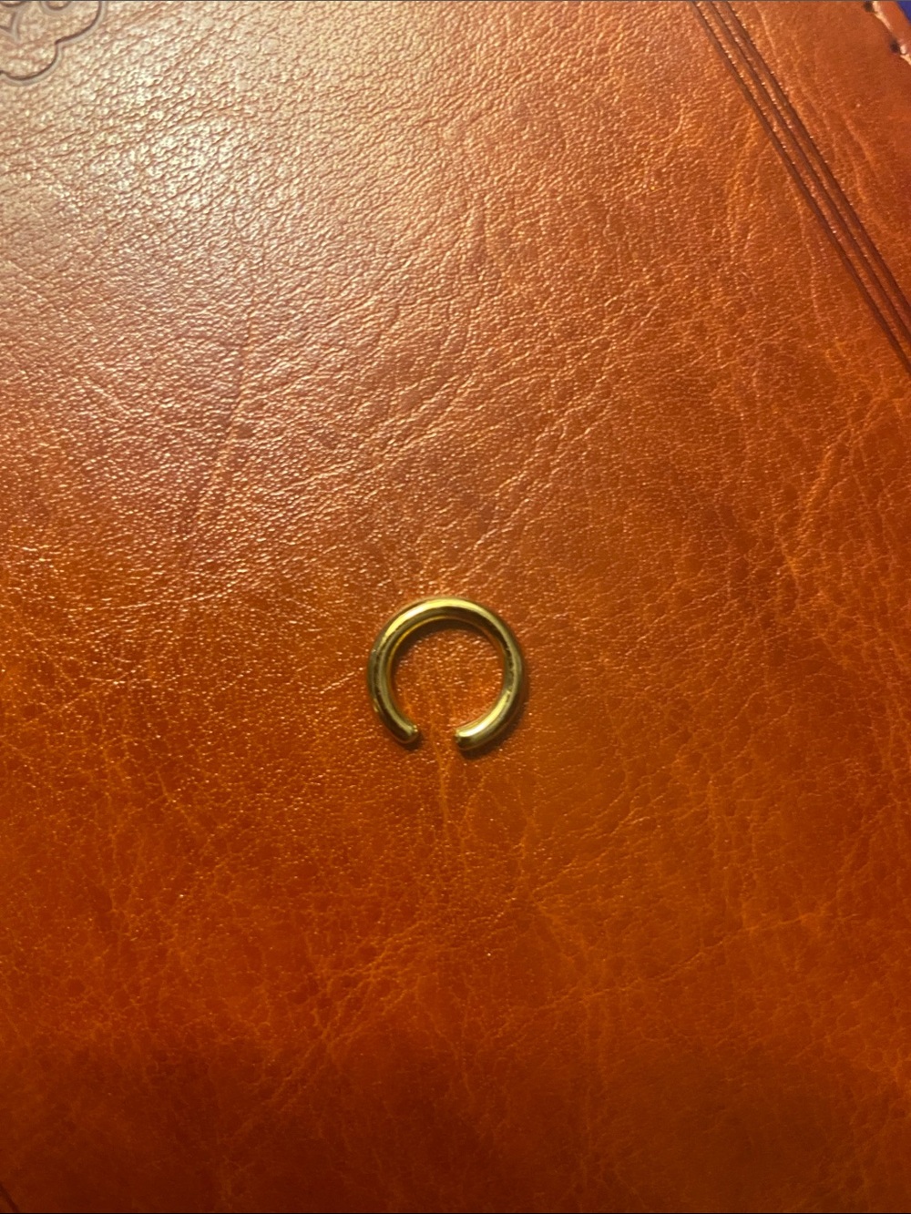 Simple Gold Vermeil Ear Cuff